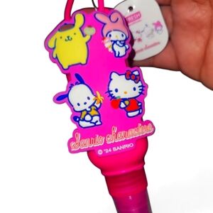 Sanrio Pink Character Hand Sanitizer With Holder